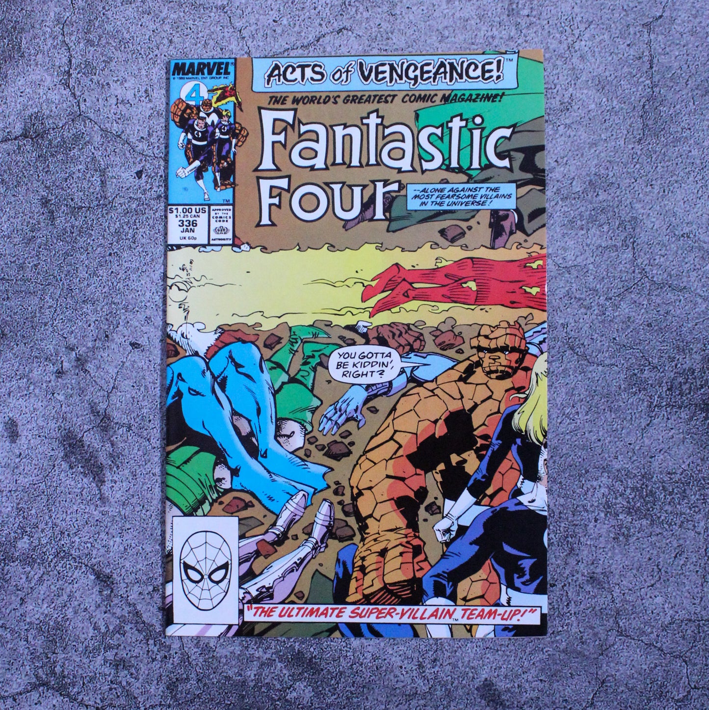 Fantastic Four Acts of Vengeance Number 336 1990