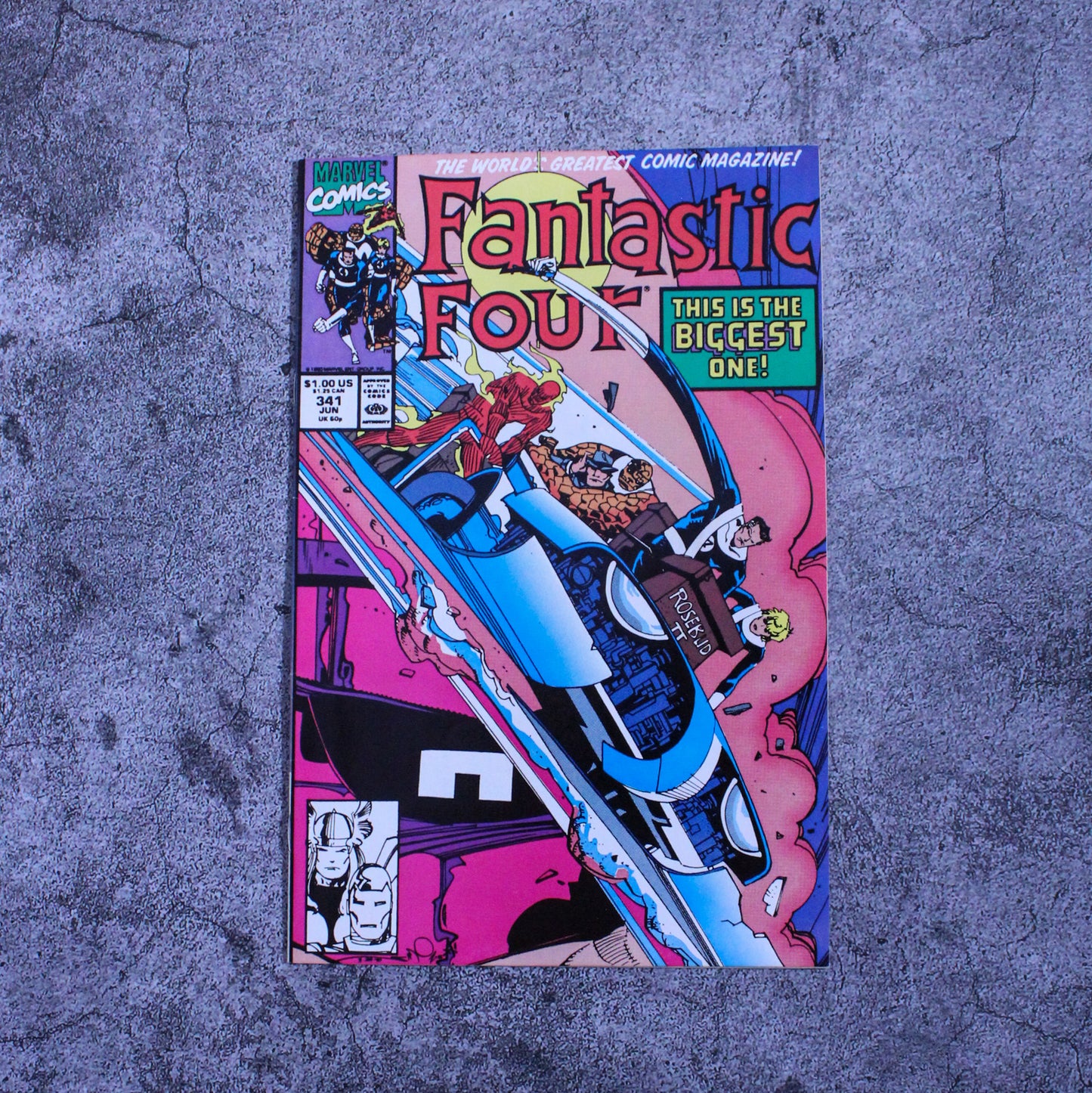 Fantastic Four Number 341 1990