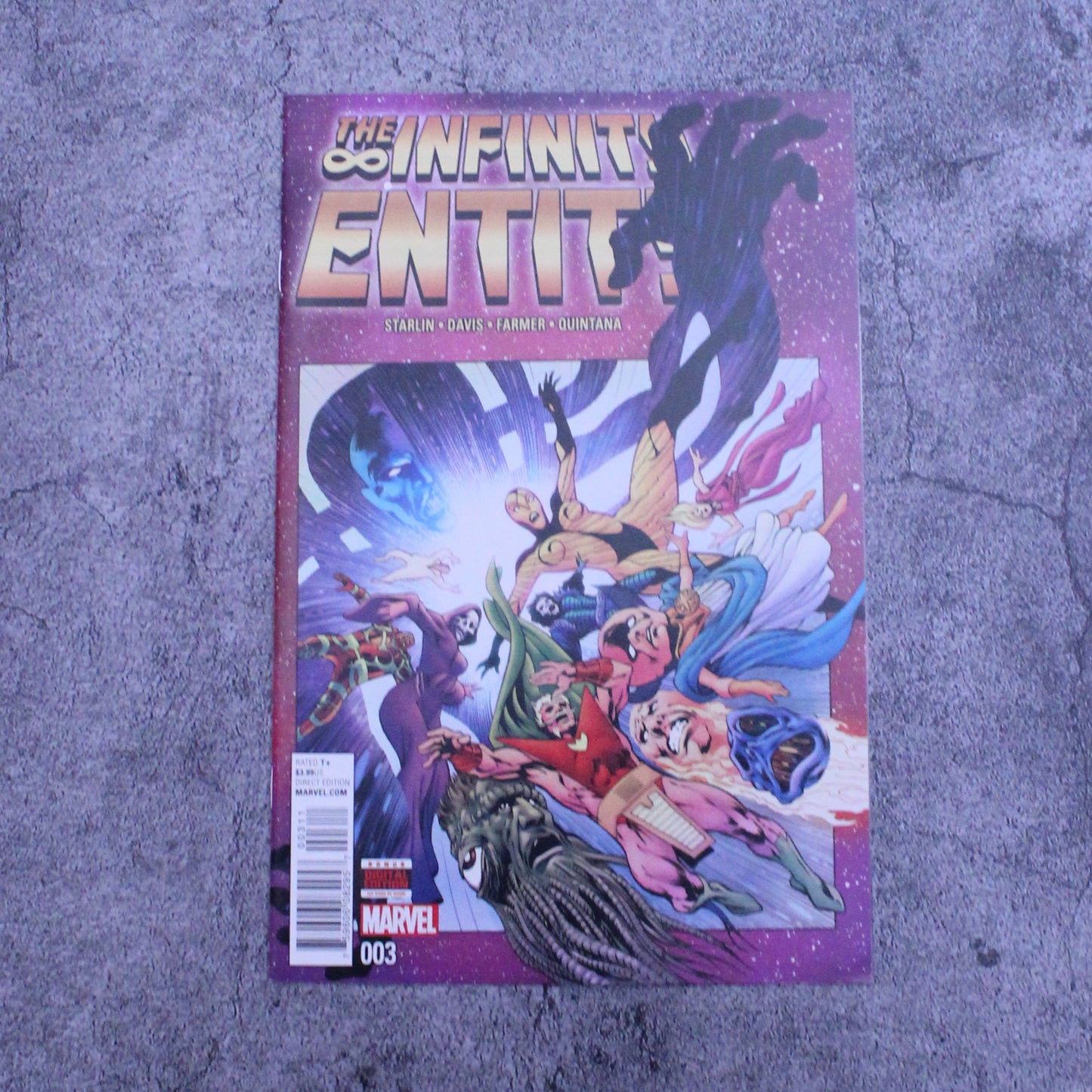 The Infinity Entity Number 3A 2016 Marvel Comics