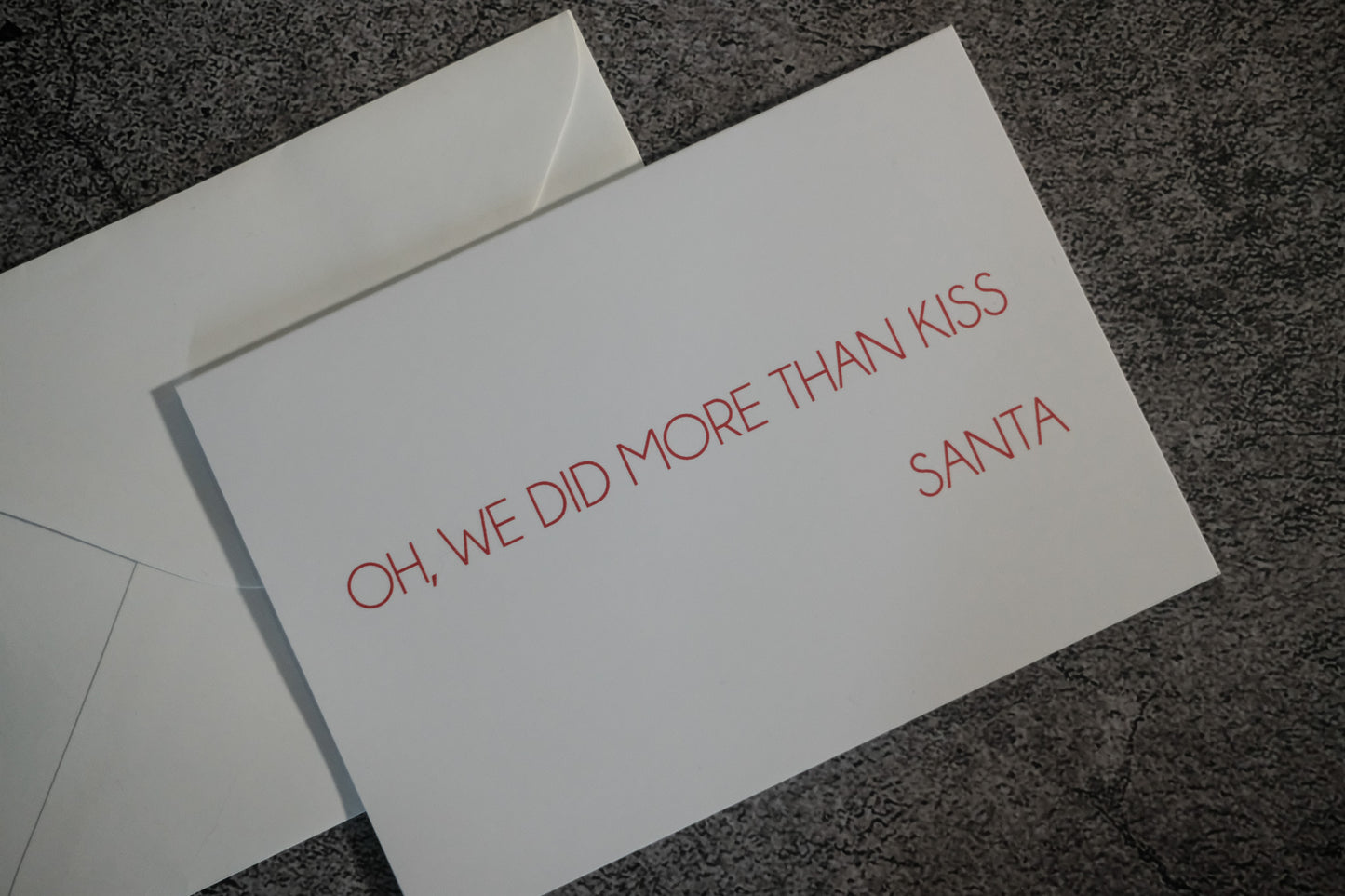 Oh, We Did More Than Kiss - Santa