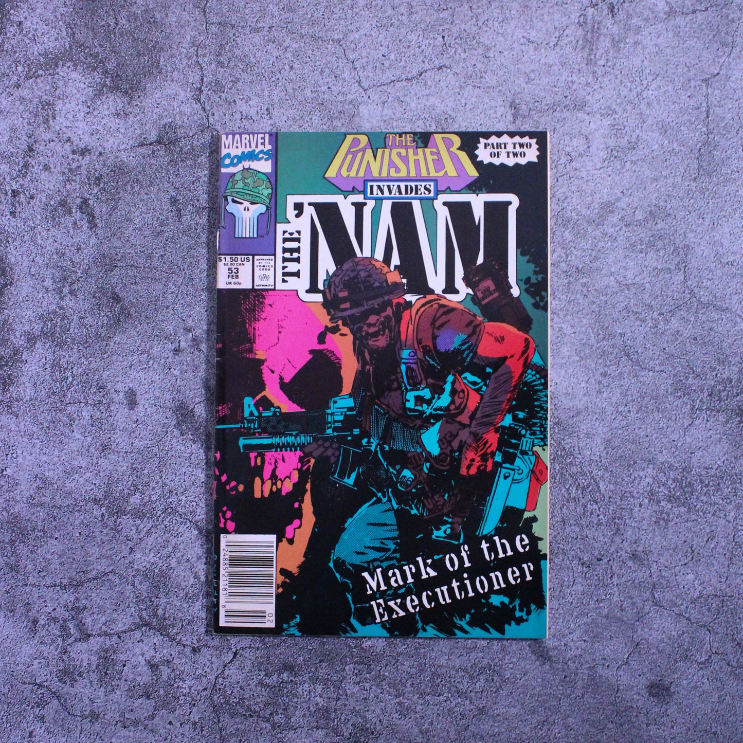 The Punisher - Invades The Nam Number 53 1986