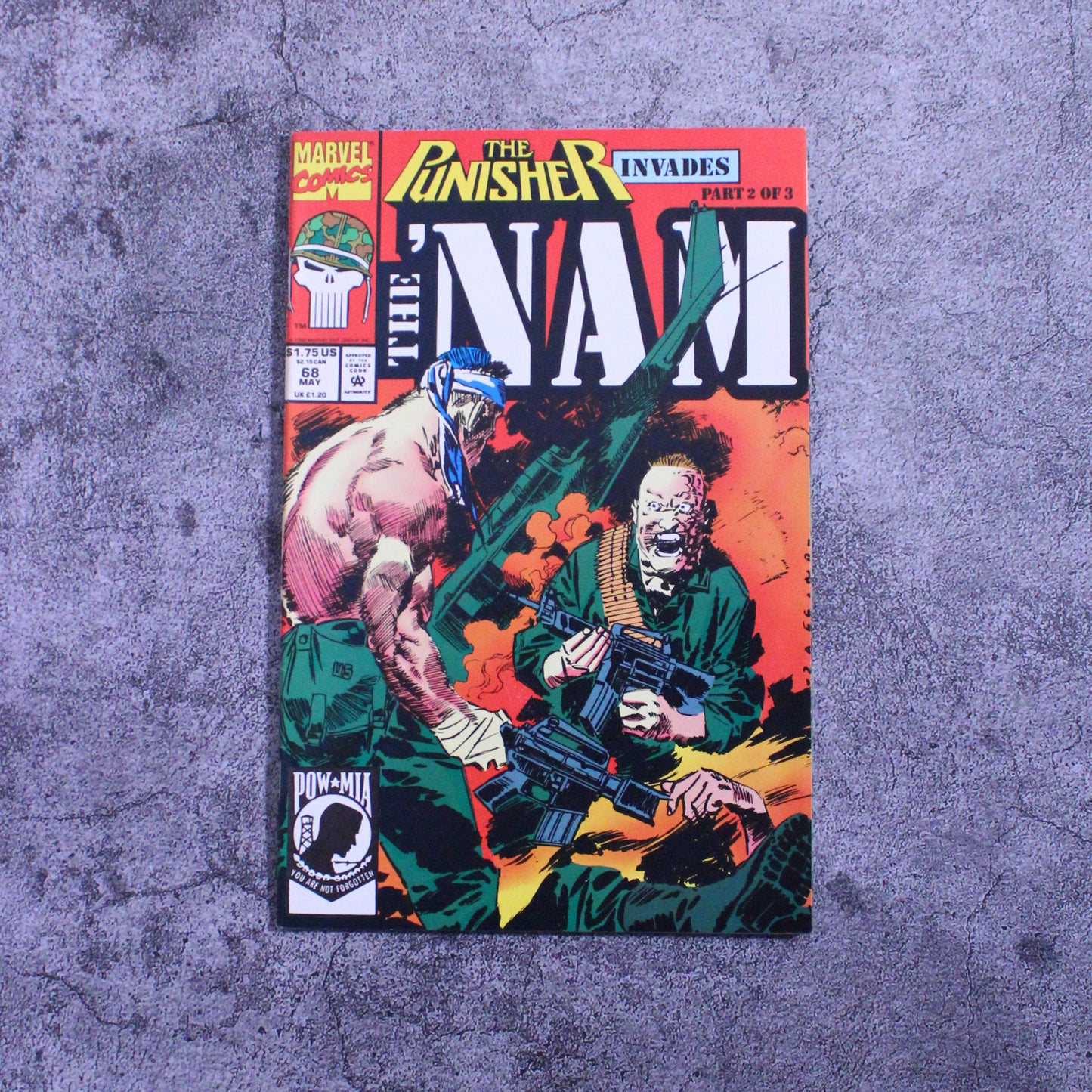 The Punisher - Invades The Nam Number 68 1986