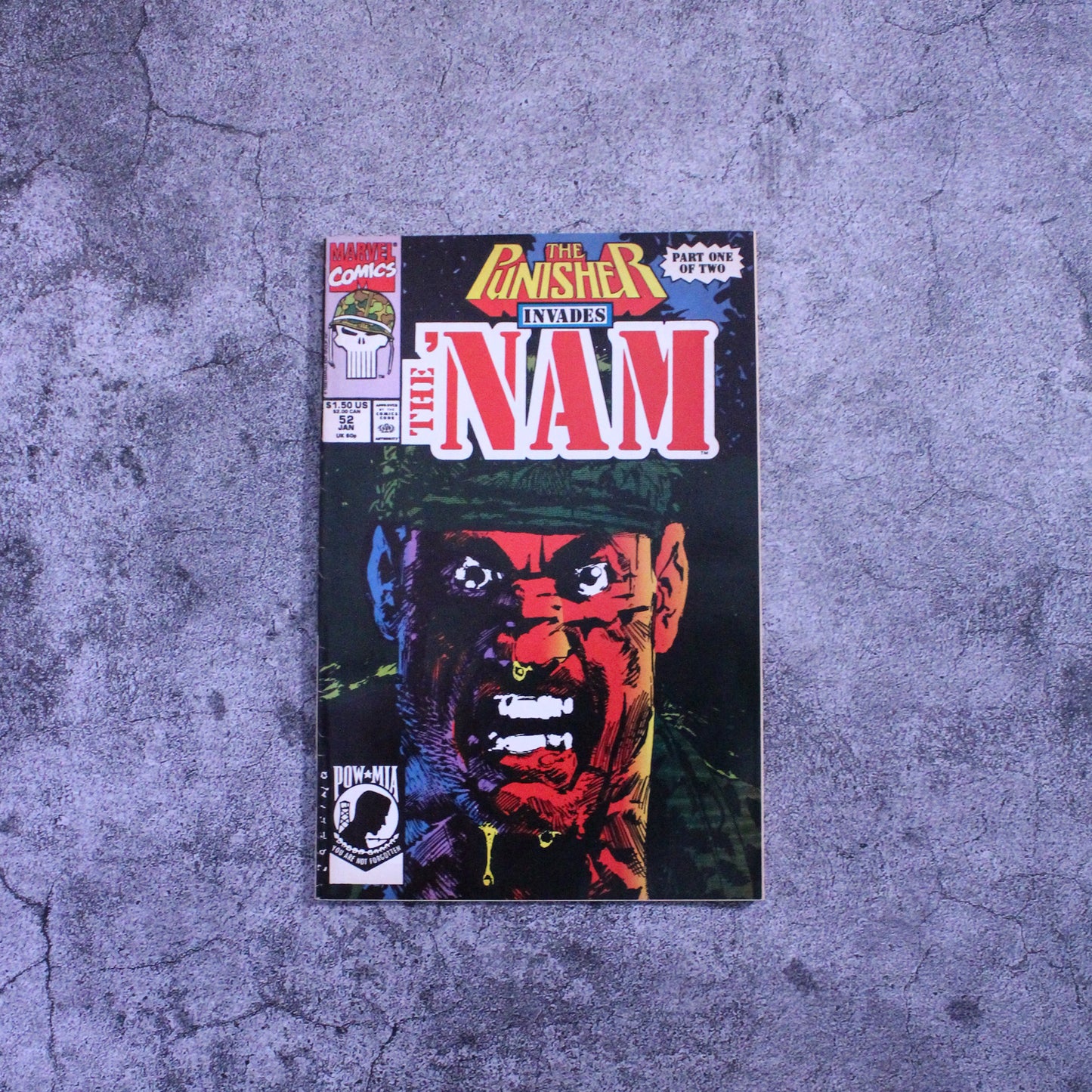 Punisher Invades the Nam 1986 52A