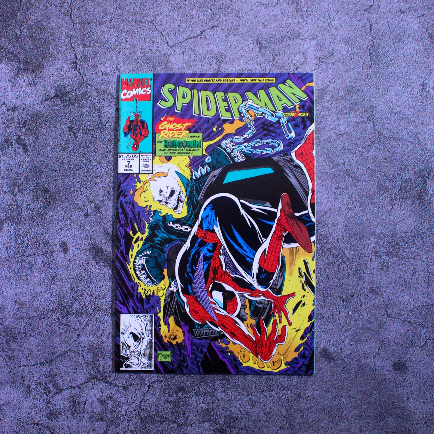 Spider-Man Number 7 1990