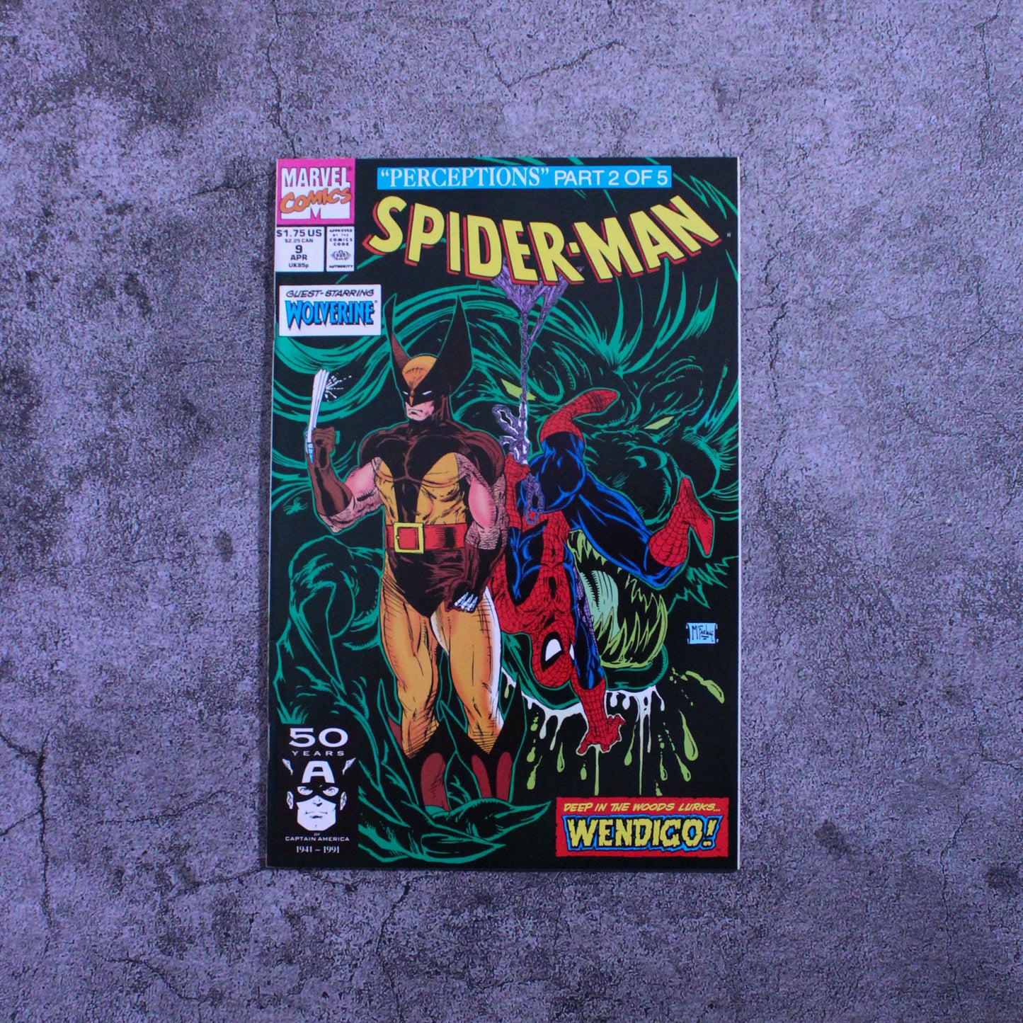 Spider-Man Number 9 1990