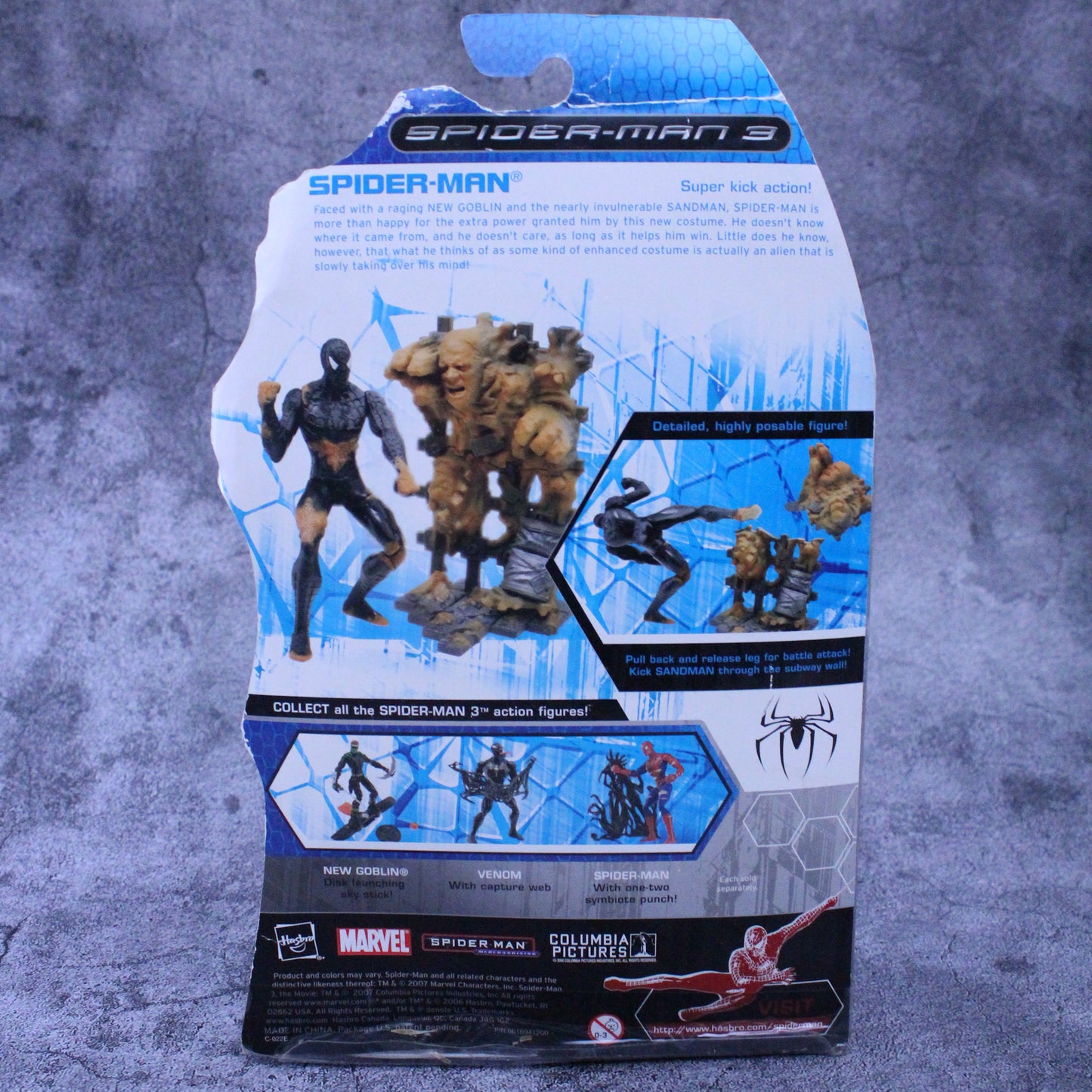 Spider-Man 3 Spider-Man with Subway Sandman 2007