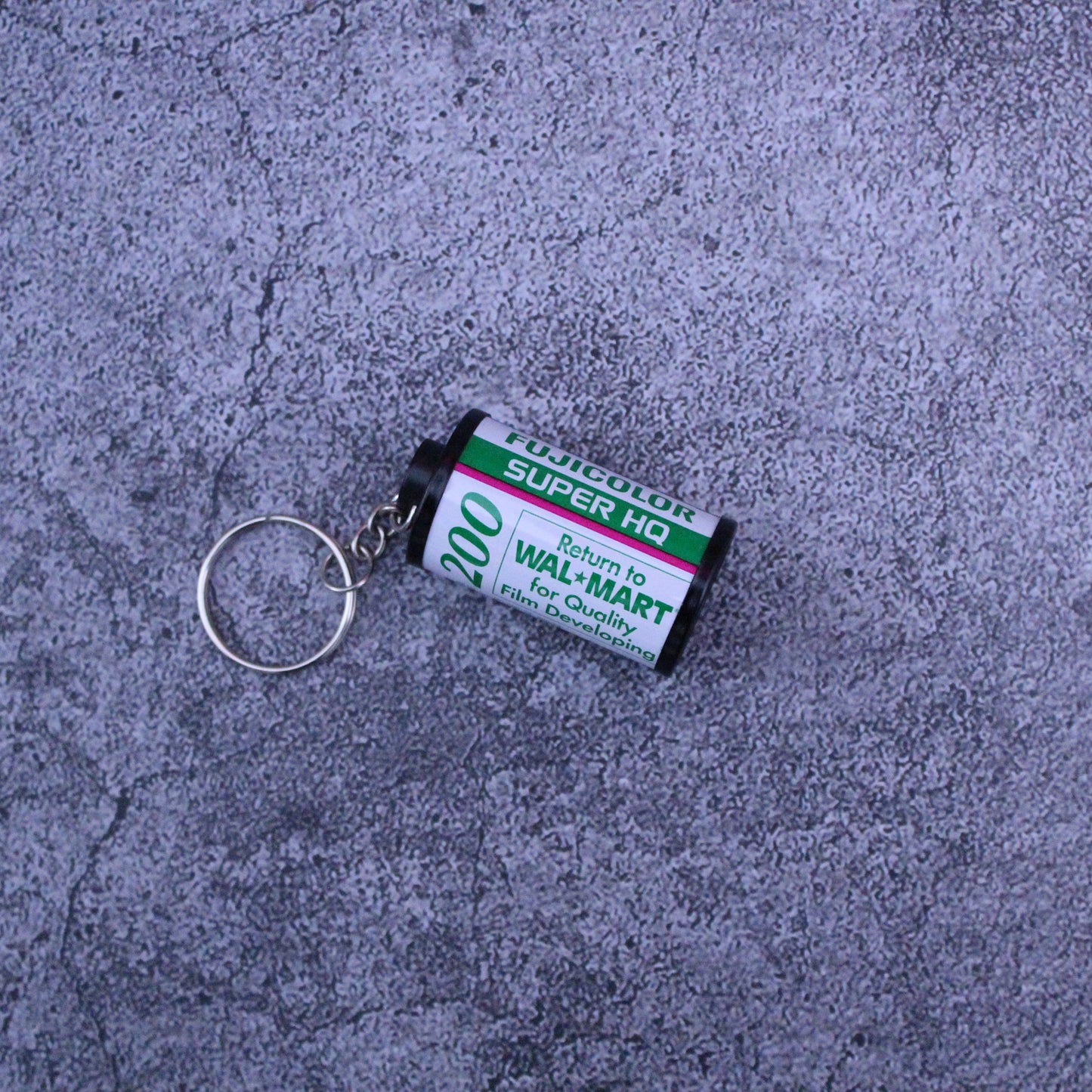 Custom Made Fujicolor Super HQ 200 Film Canister Keychain
