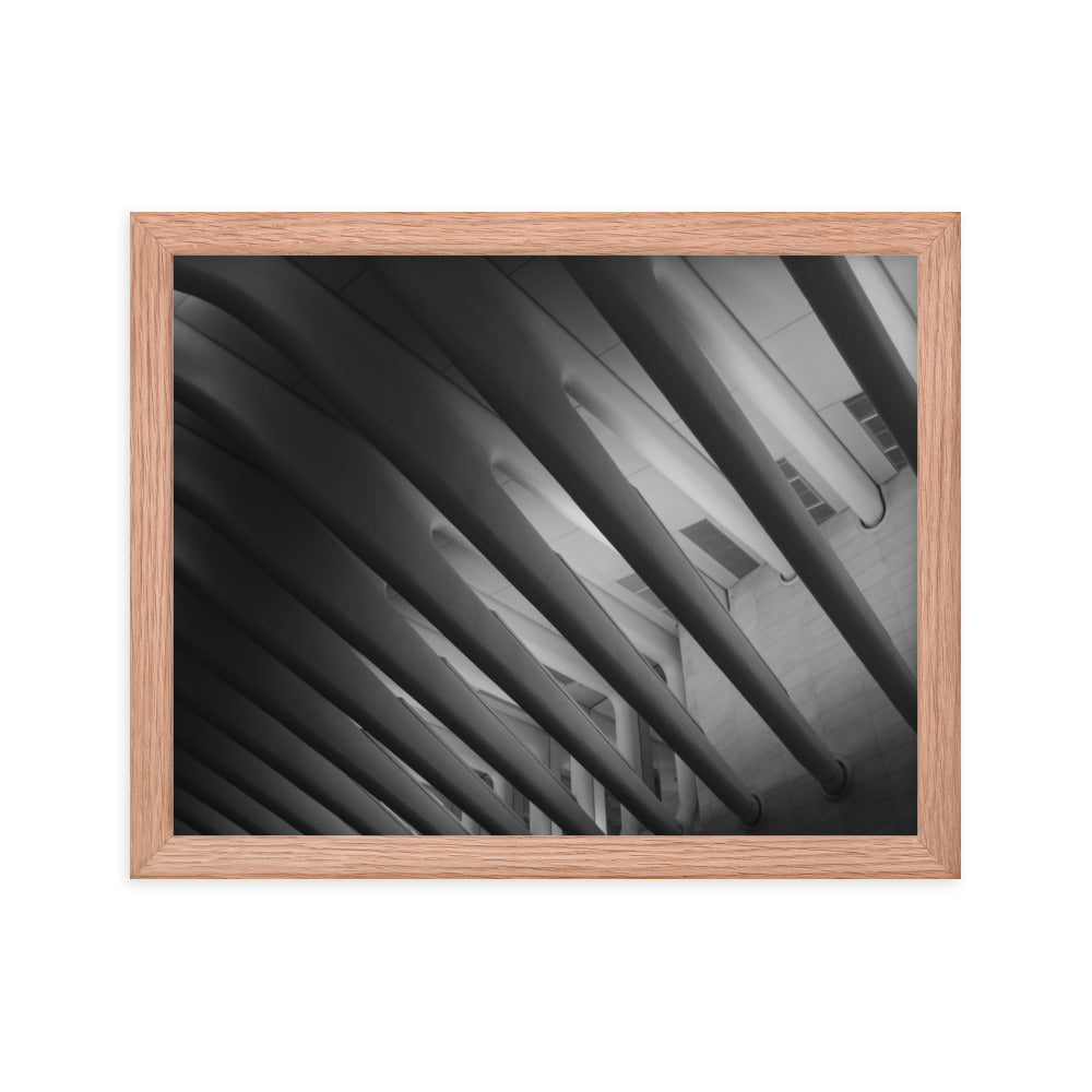 World Trade Framed Fine Art Print 11" x 14"