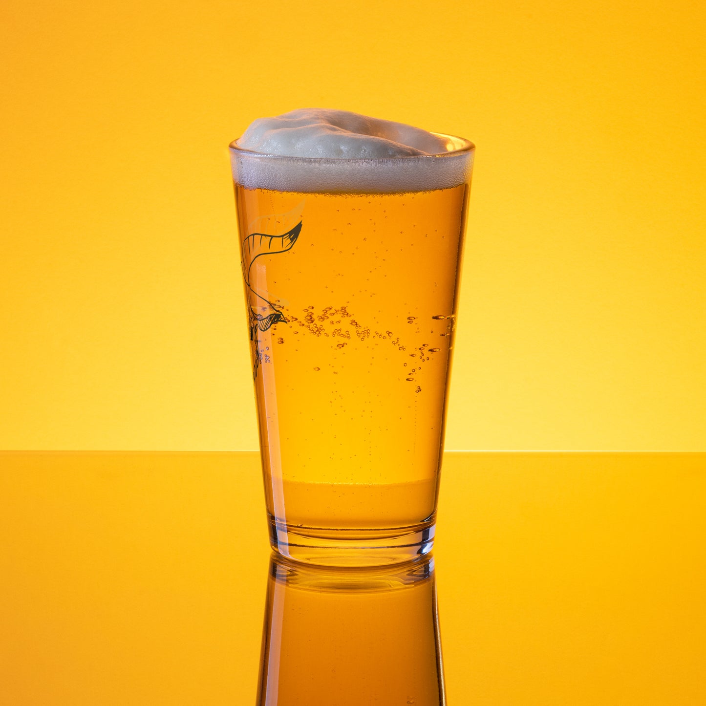 GOAT Glass Shaker Pint Glass