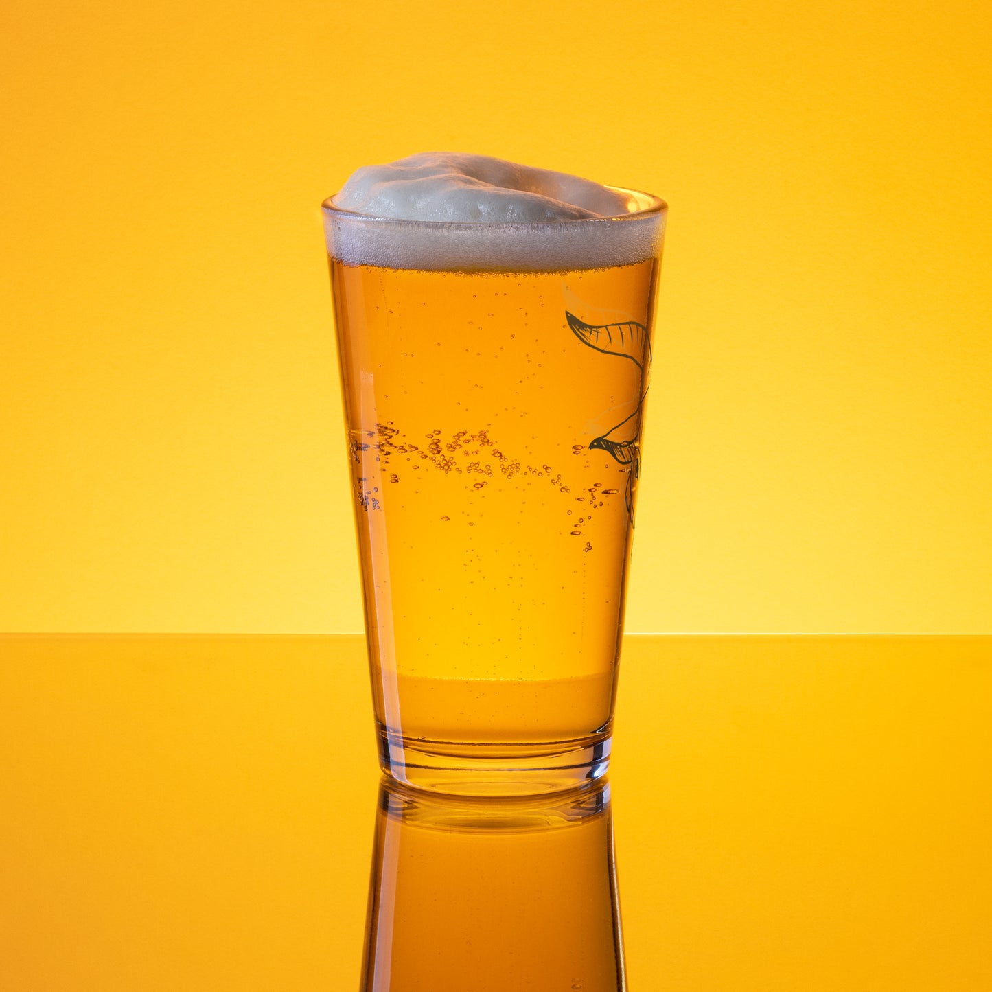 GOAT Glass Shaker Pint Glass