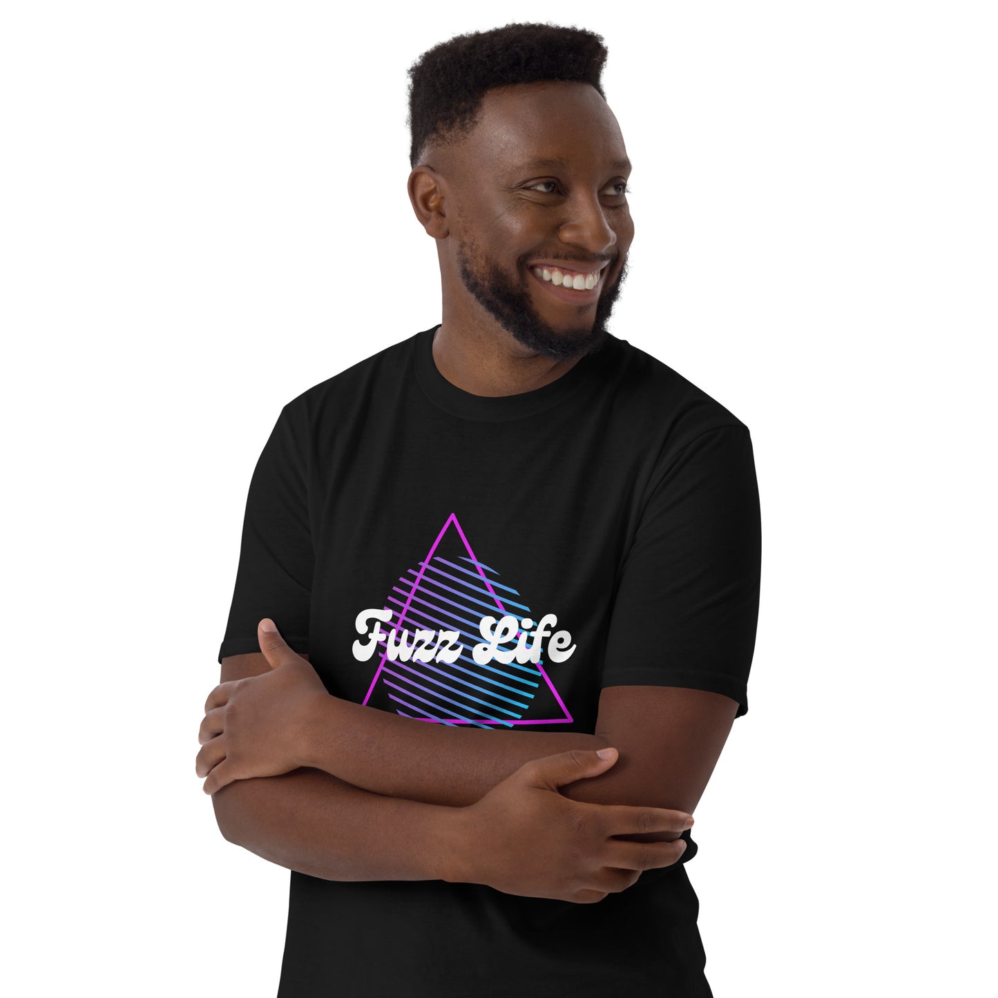 Retro Fuzz Life Guitar Short-Sleeve Unisex T-Shirt