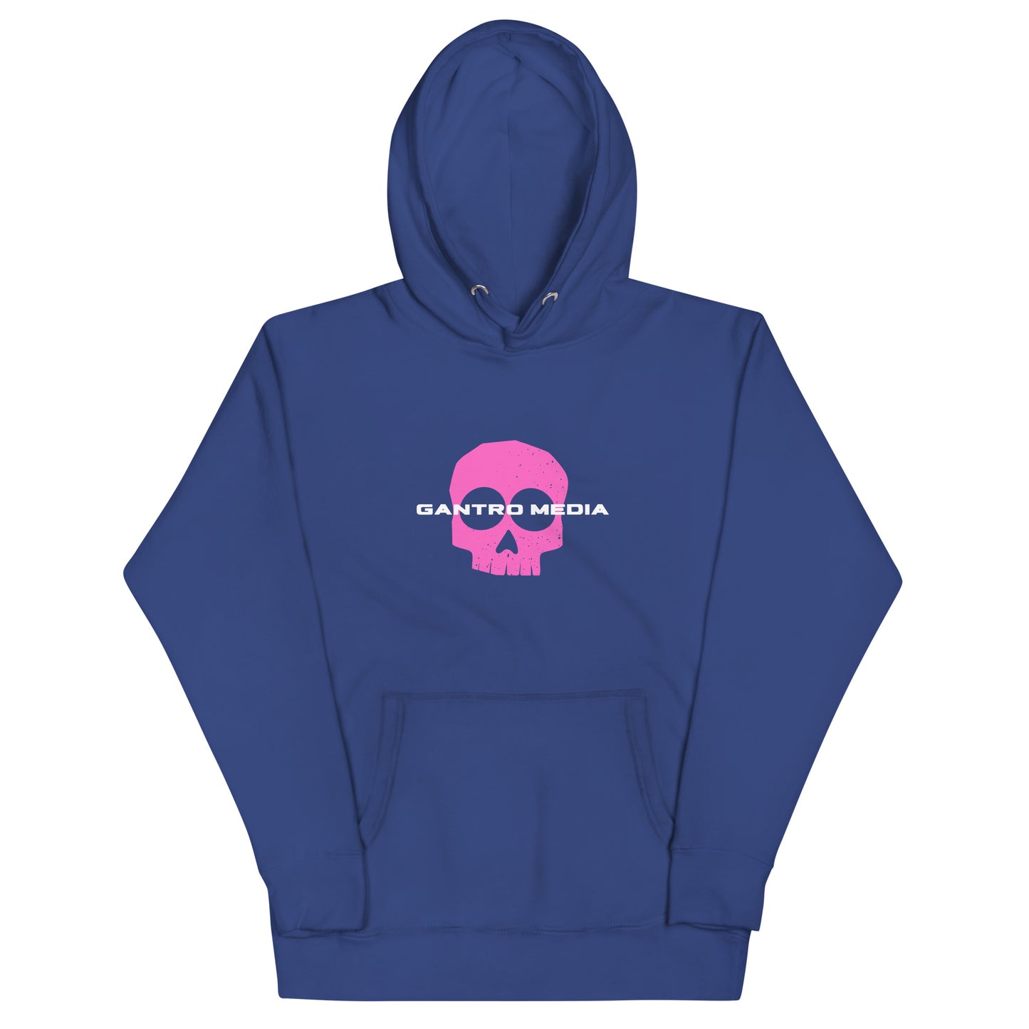 Gantro Media Pink Skull Unisex Hoodie