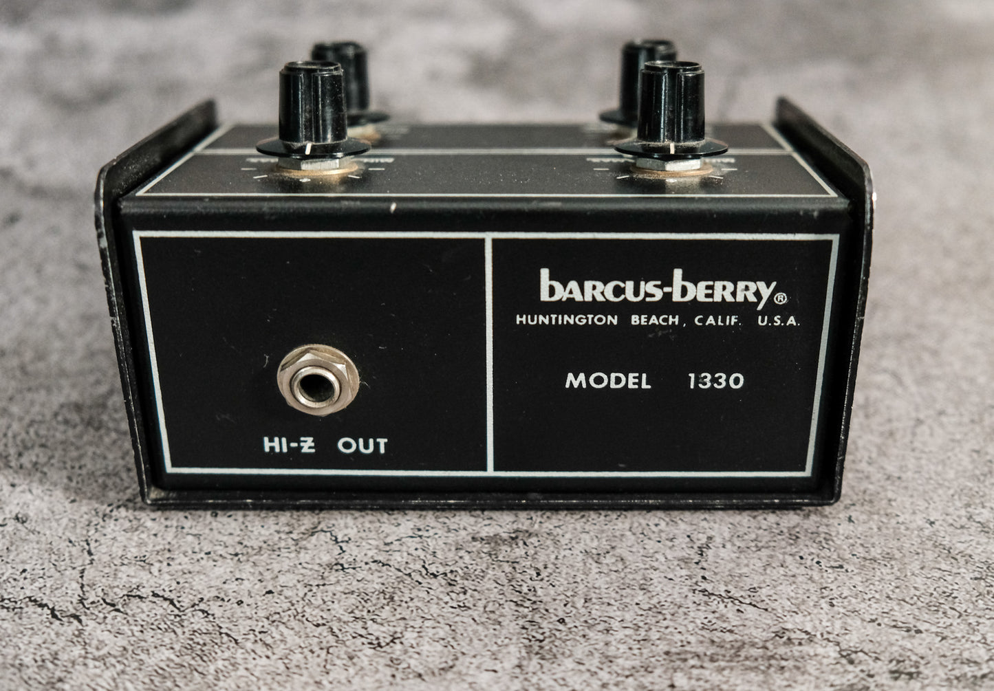 Vintage Barcus-Berry Guitar Preamp Model 1330