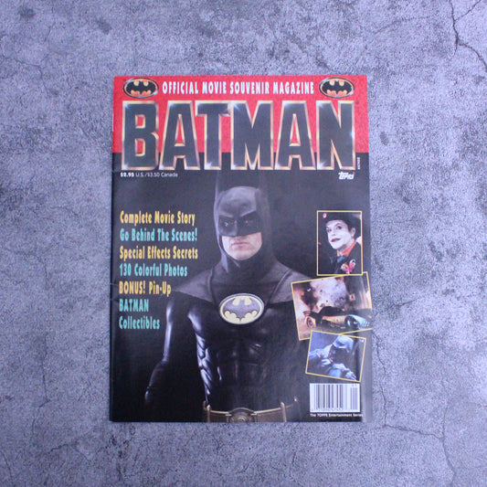 Batman Official Movie Souvenir Magazine 1989