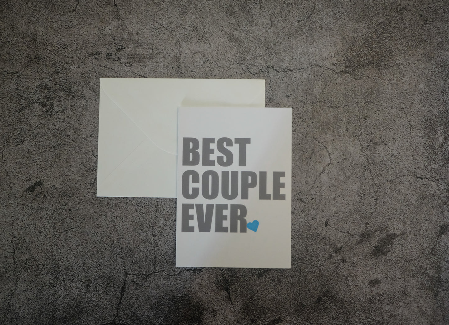 Best Couple Ever Shower Wedding Card