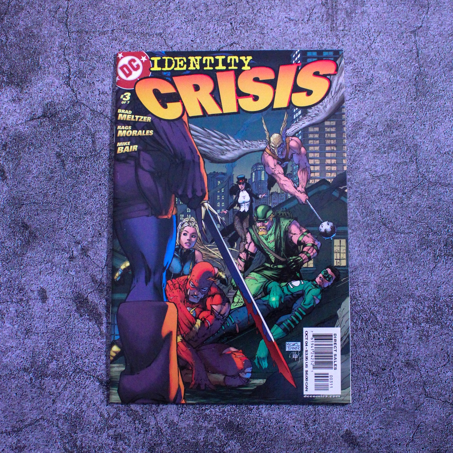 DC Comics Identity Crisis Set of 7 Issues