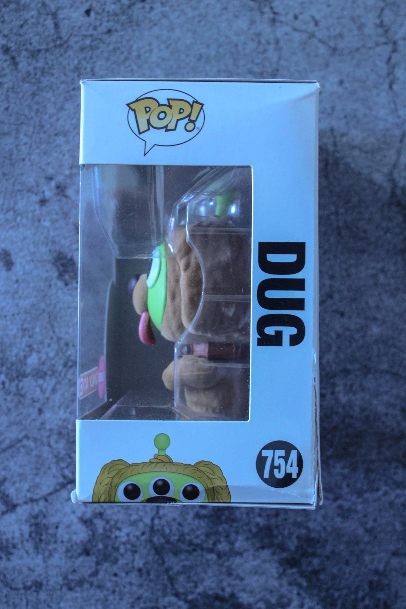 Funko Pop 754 Remix Dug Target Exclusive Flocked