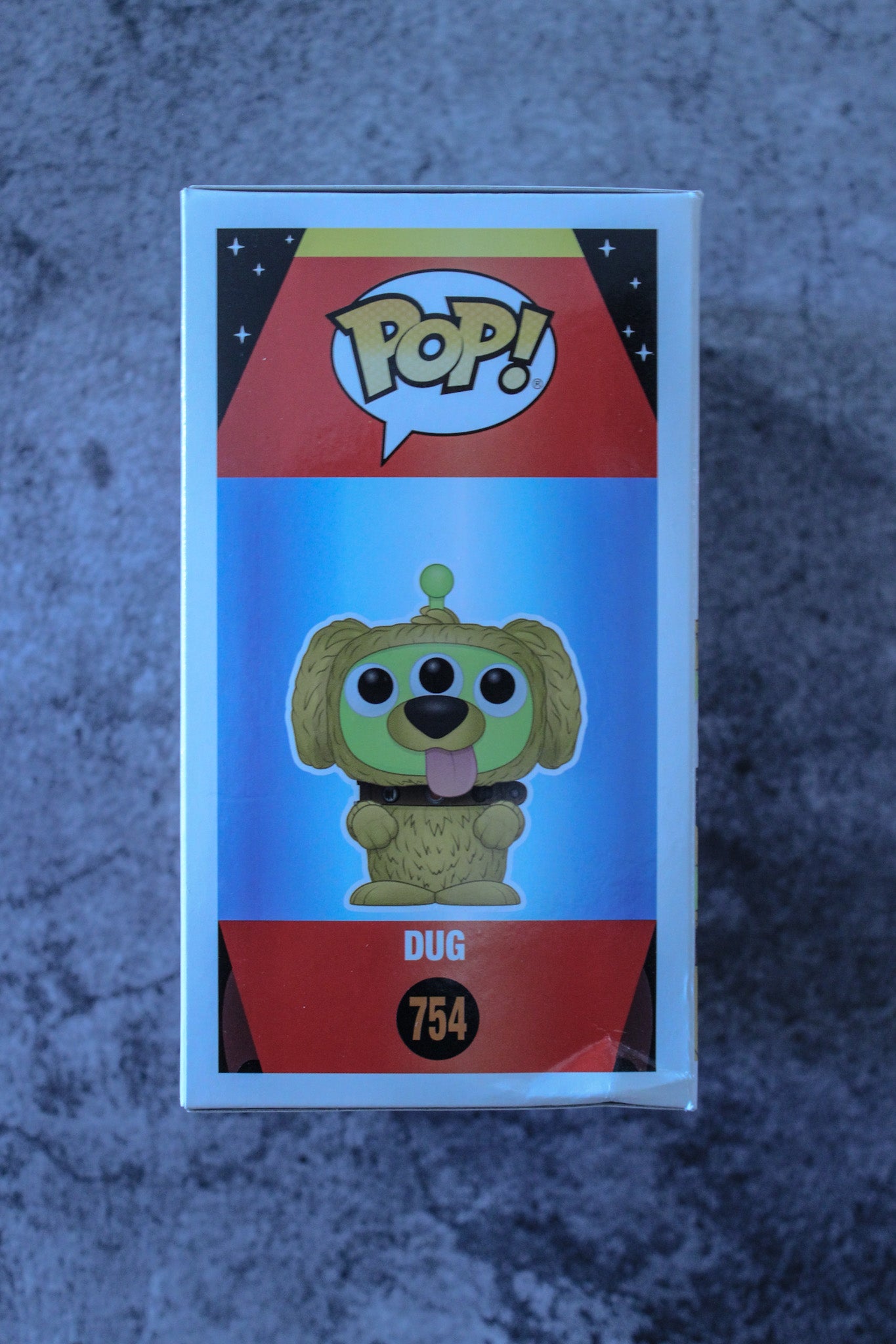 Funko Pop 754 Remix Dug Target Exclusive Flocked