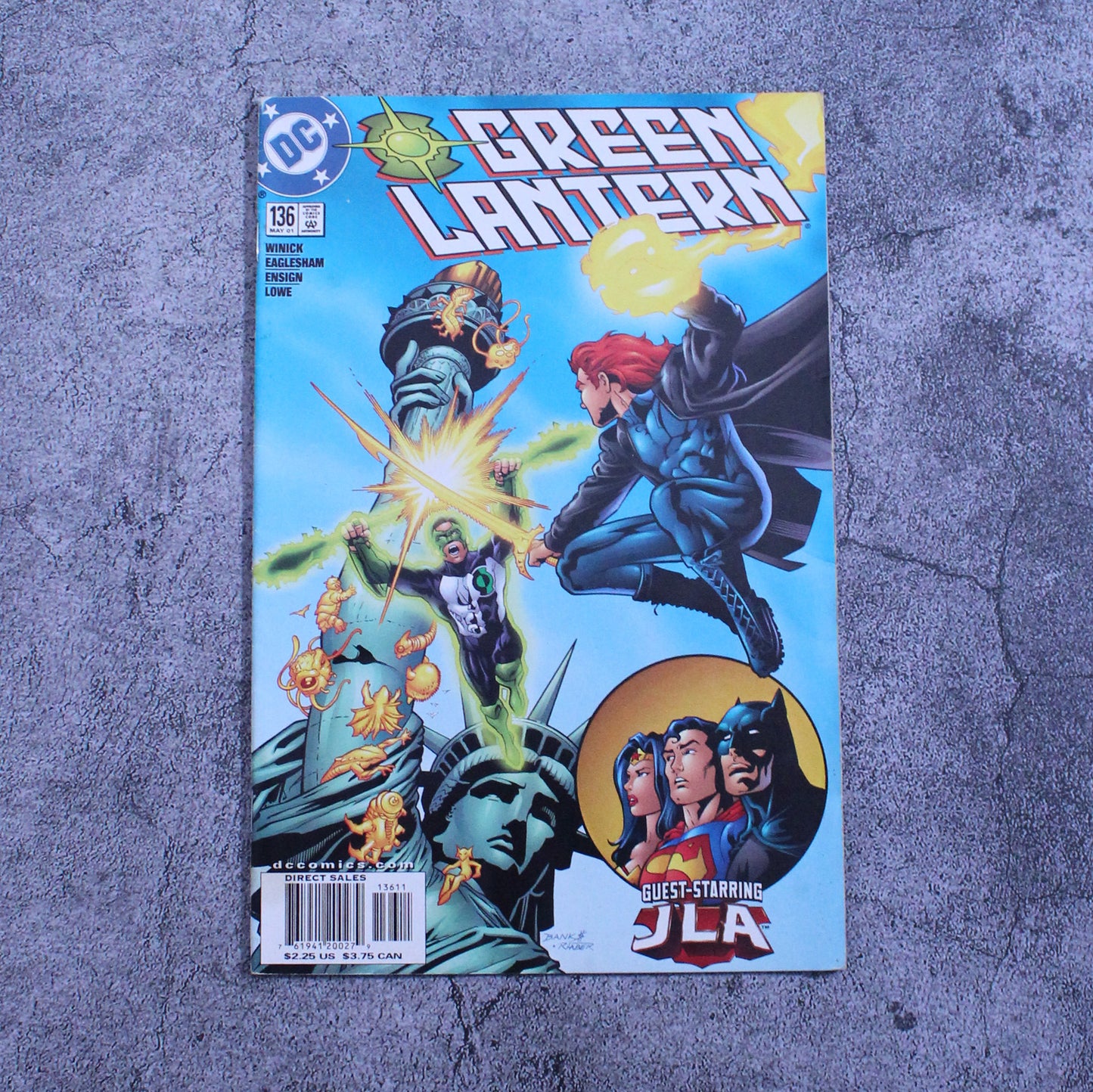 Green Lantern Number 136 1990