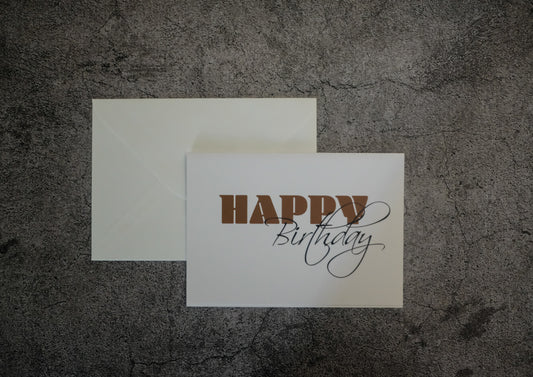 Happy Birthday Card