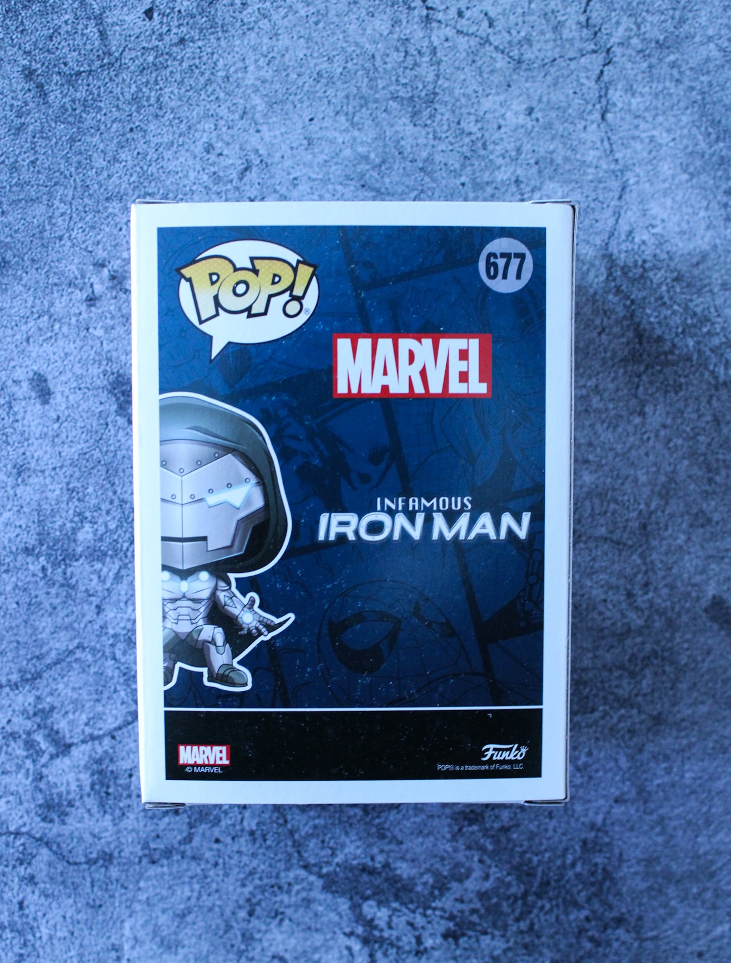 Funko Pop 677 Infamous Iron Man Px Previews 2020 Release