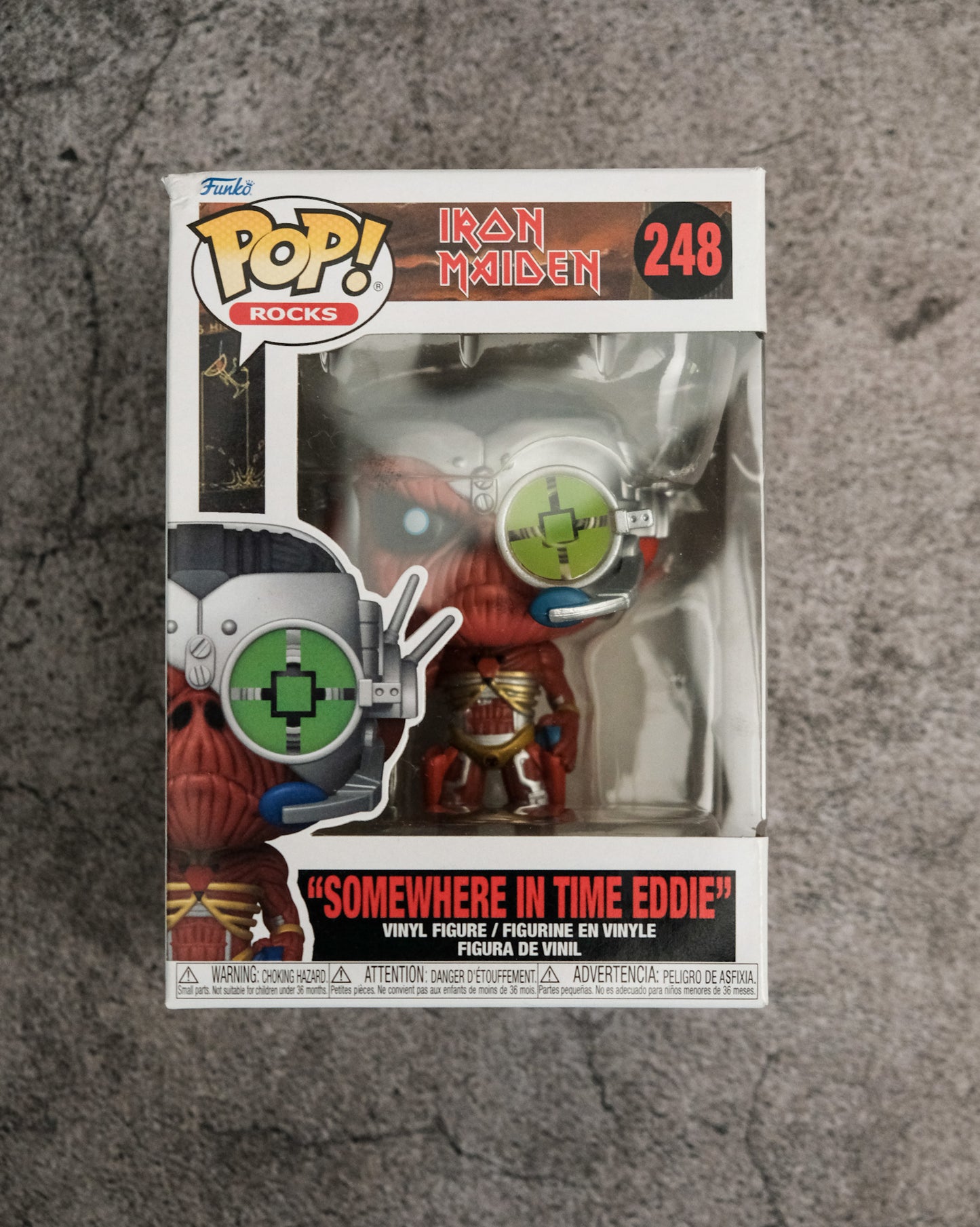 Funko Pop Set of 3 Iron Maiden Pops Includes Chase