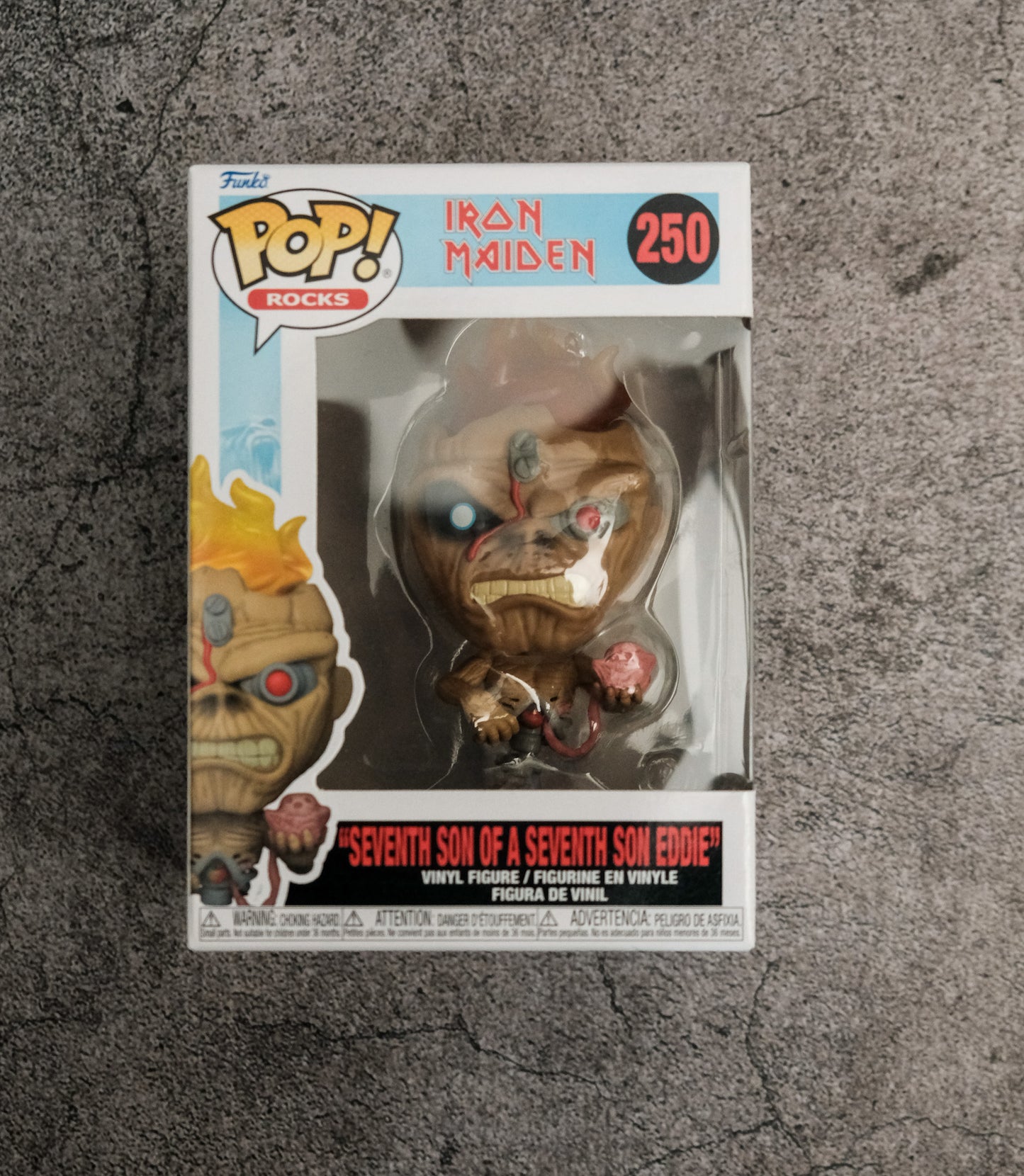 Funko Pop Set of 3 Iron Maiden Pops Includes Chase