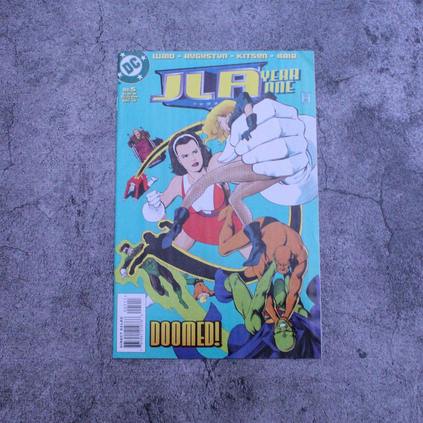 JLA Year One Number 5 1998