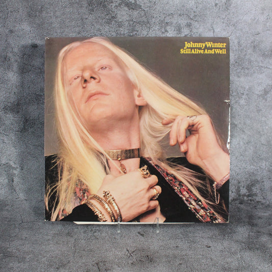 Johnny Winter Still Alive and Well Vinyl LP Used