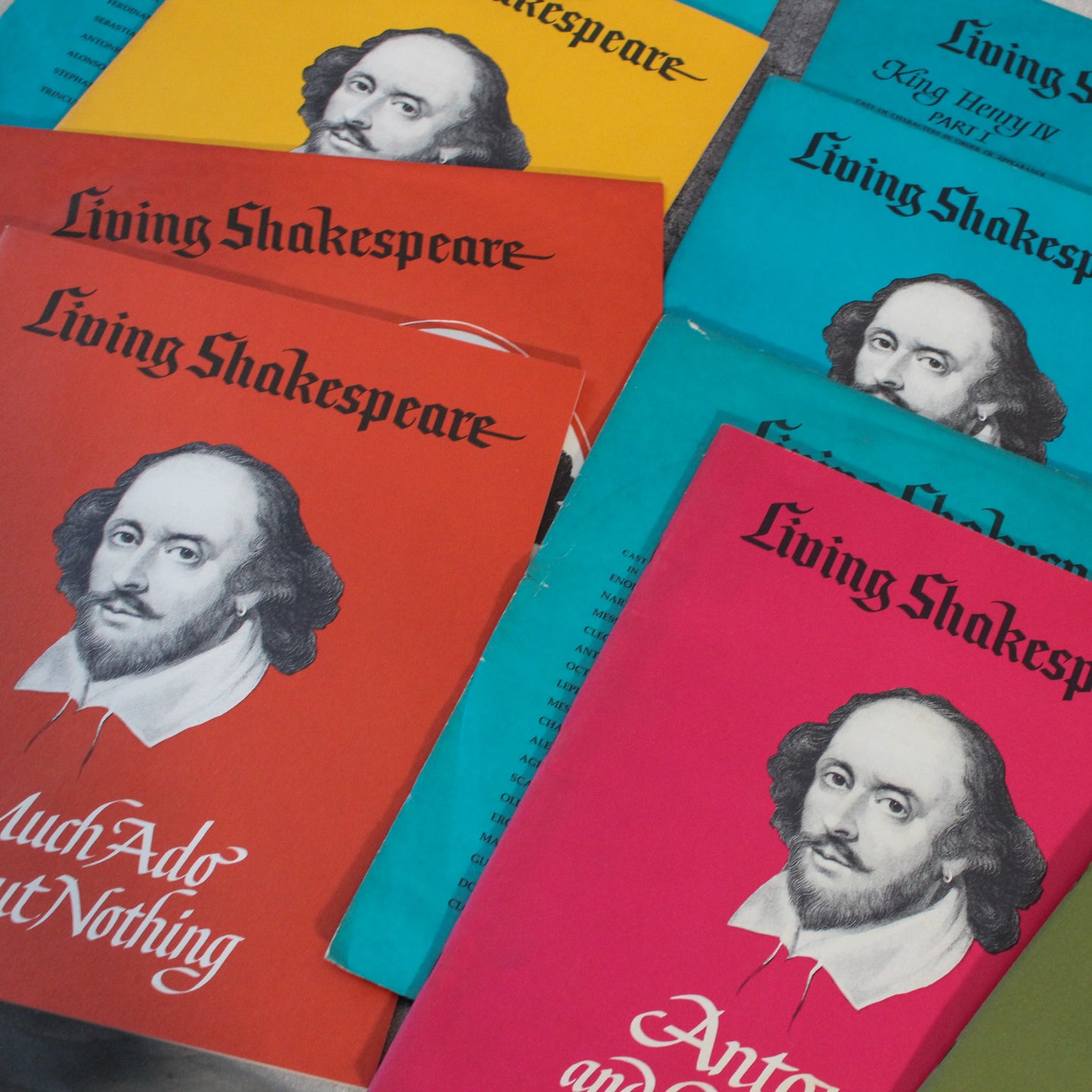 Living Shakespeare Complete Set of Six 1962