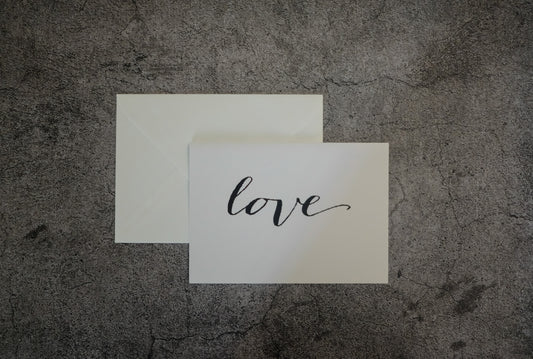 Love - Just Because Card