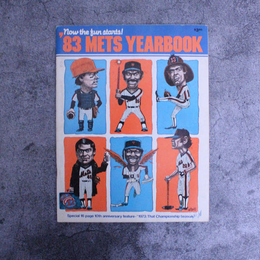 New York Mets 1983 Yearbook