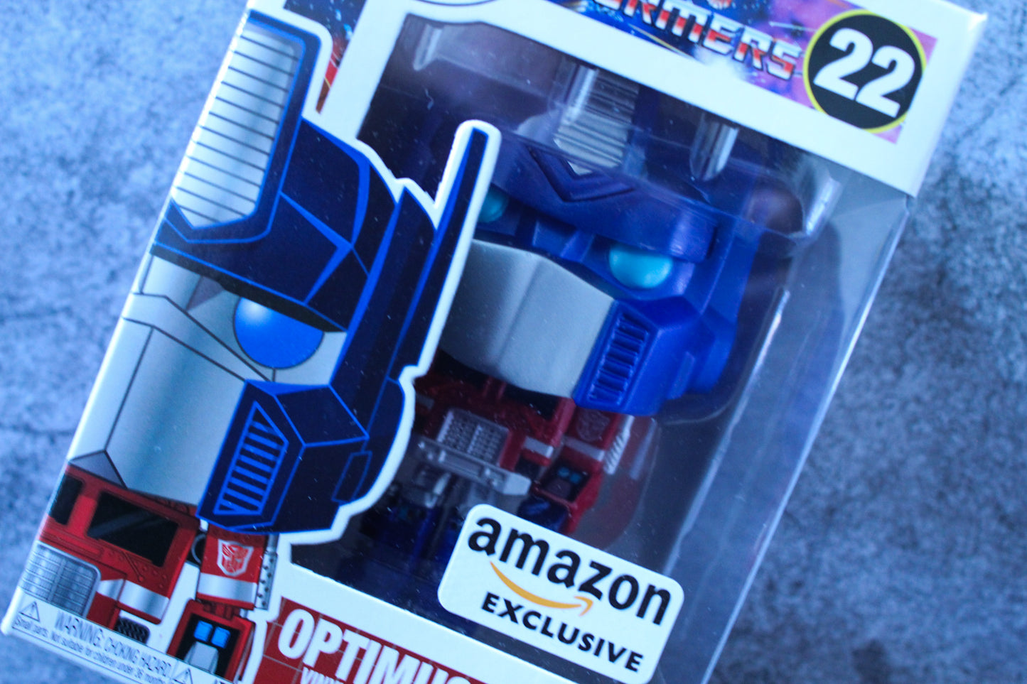 Funko Pop 22 Transformers Optimus Prime Amazon Exclusive