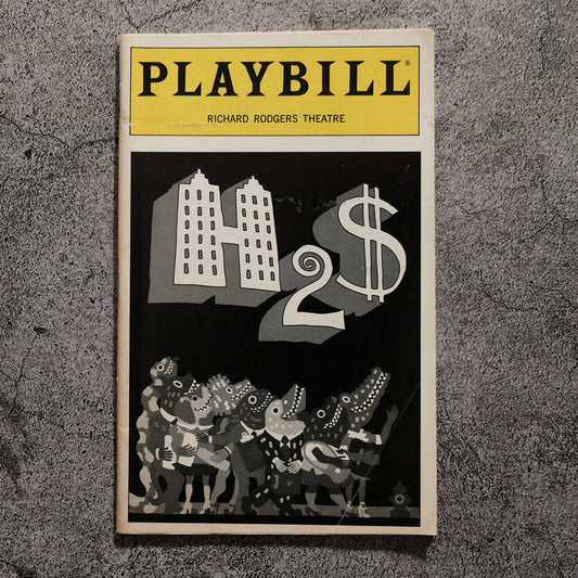 Original Playbill H2$ February 1996