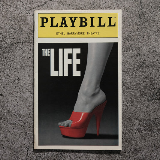 Original Playbill The Life Ethel Barrymore Theatre July 1997