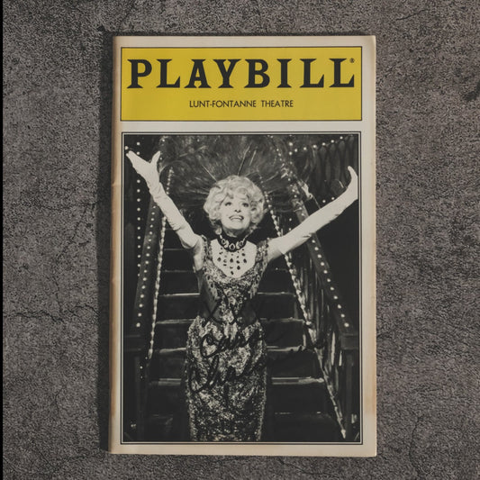 Carol Channing Original Playbill Signed