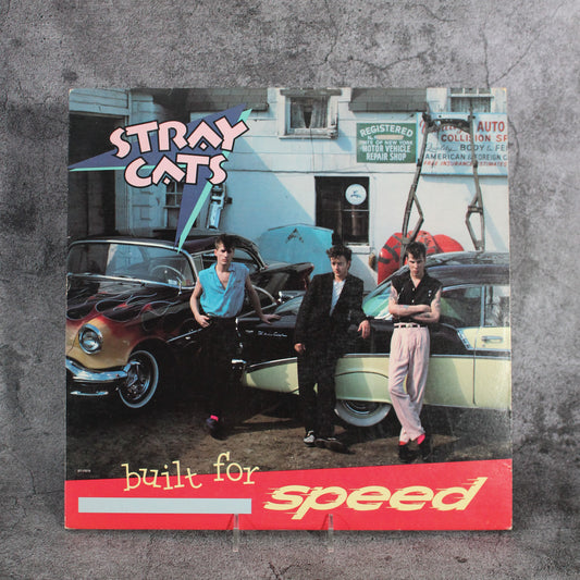 Stray Cats Built for Speed Vinyl LP Used