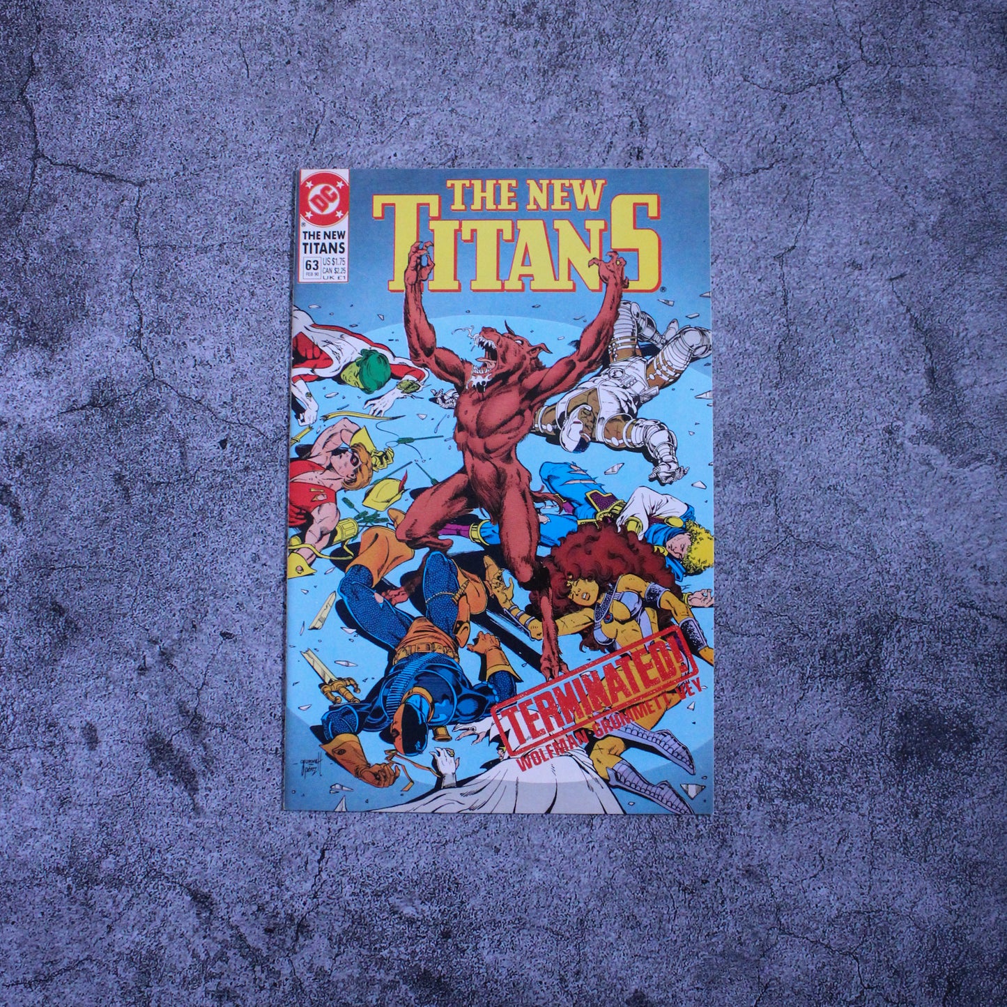 The New Titans Number 63 1989