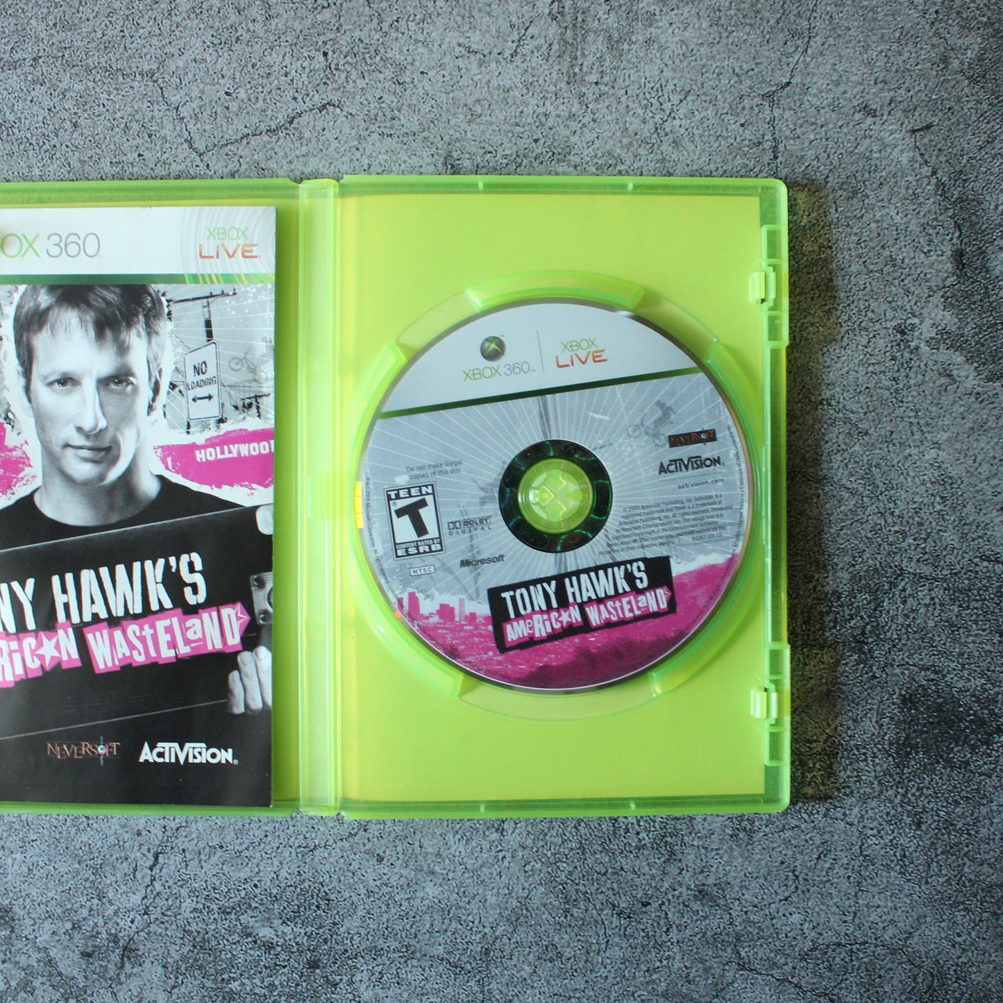 Tony Hawks American Wasteland X-Box 360