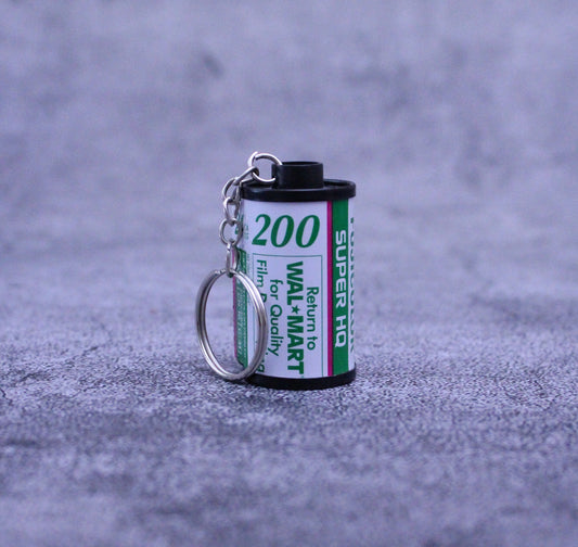 Custom Made Fujicolor Super HQ 200 Film Canister Keychain