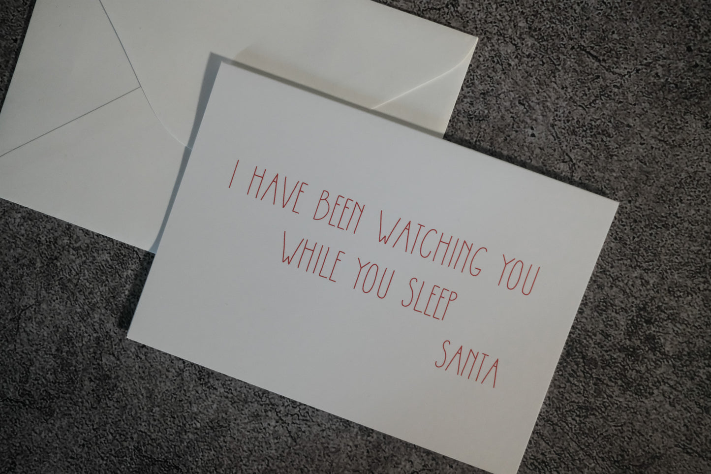 I Have Been Watching You While You Sleep - Santa