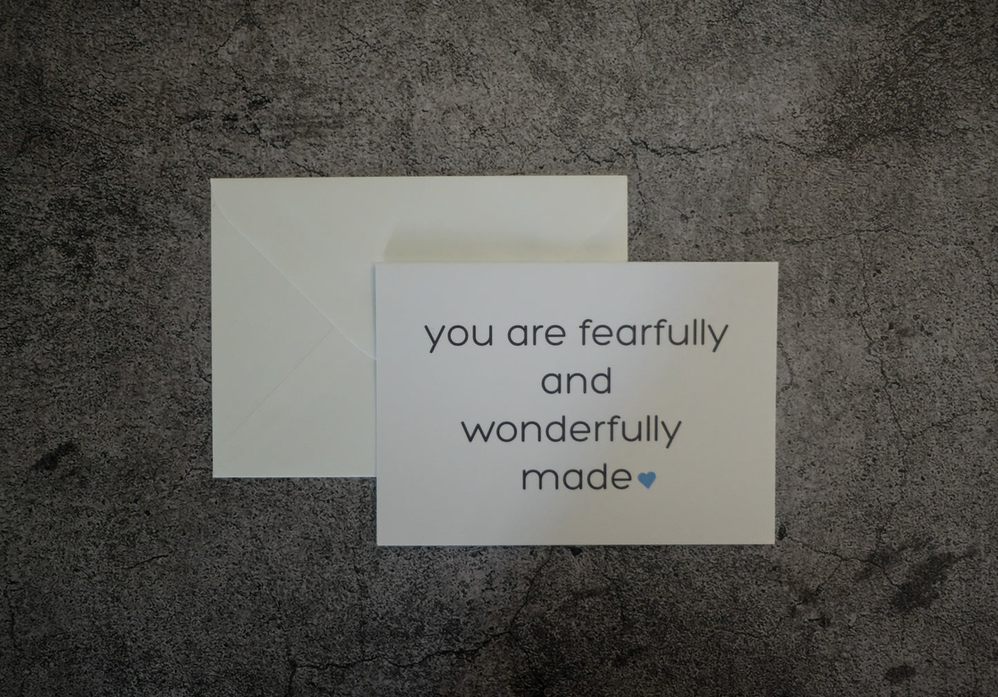 You Are Fearfully and Wonderfully Made