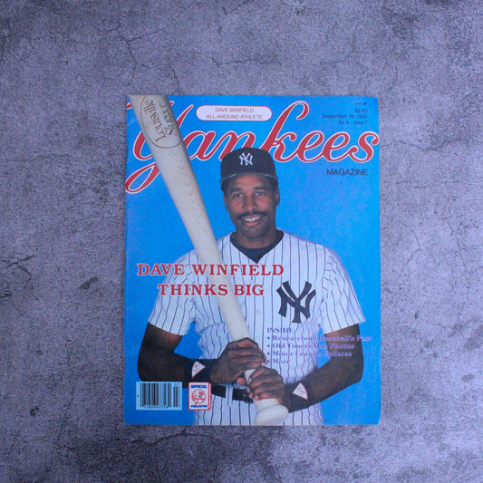 New York Yankees Magazine September 1985