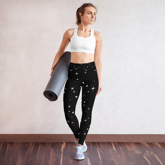 Starry Night Yoga Leggings