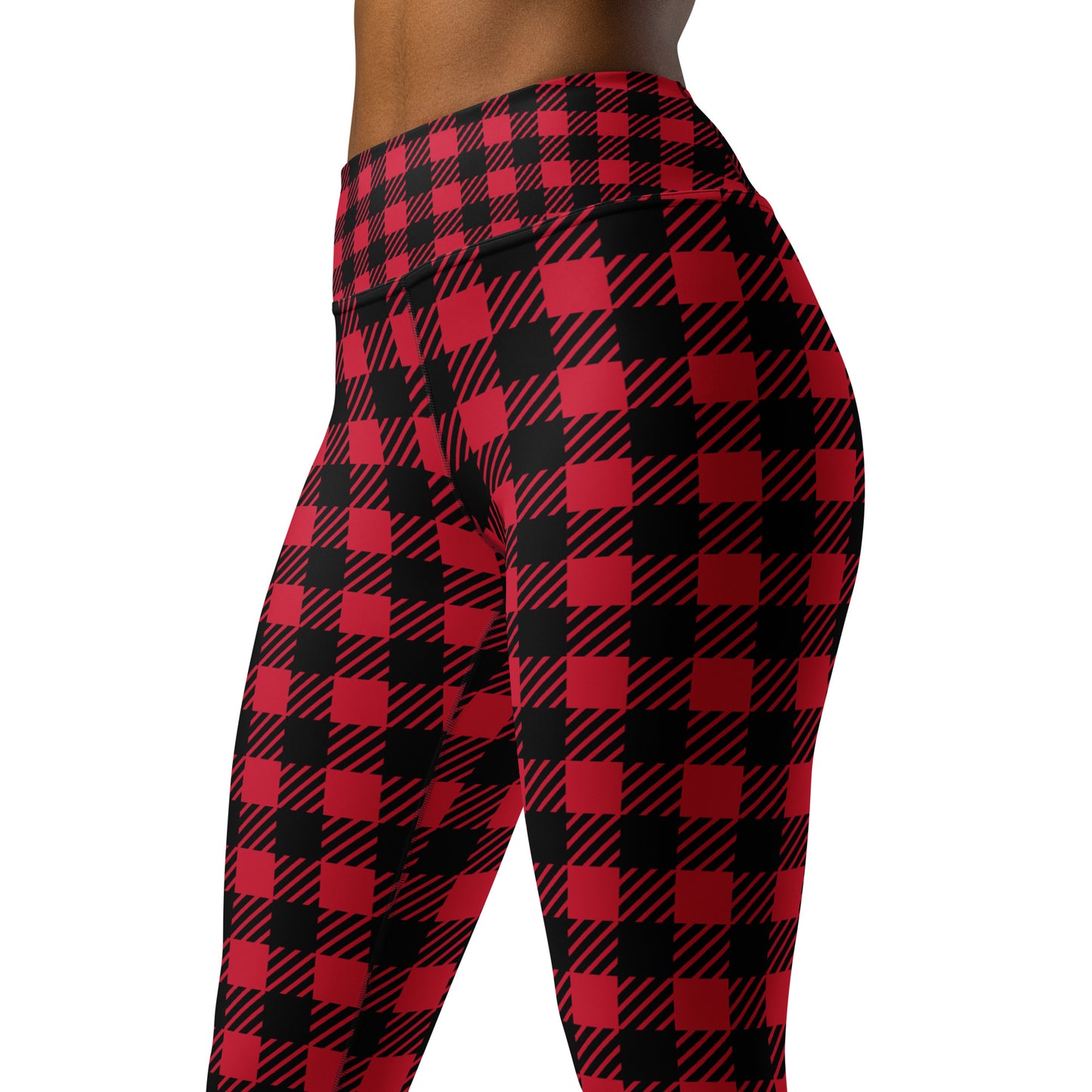 Buffalo Check Yoga Leggings