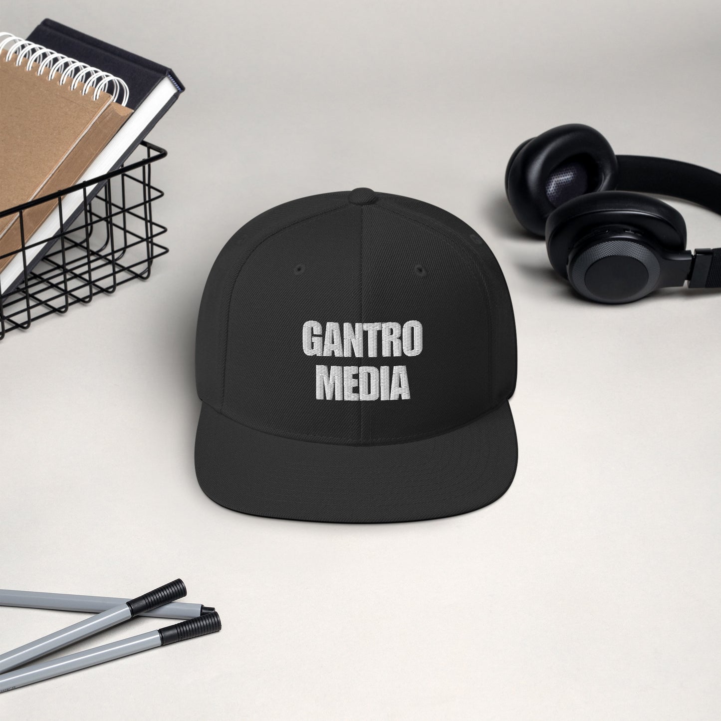 Gantro Media Snapback Hat