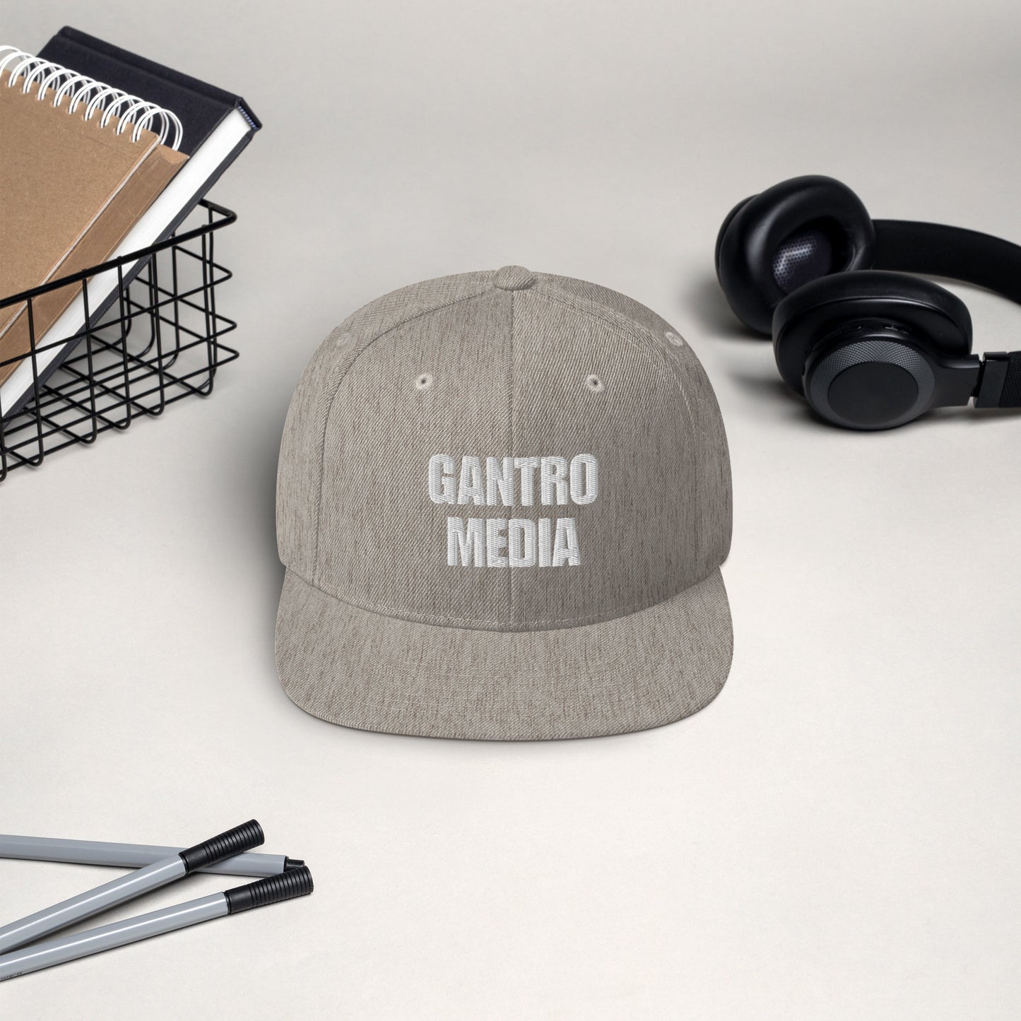 Gantro Media Snapback Hat