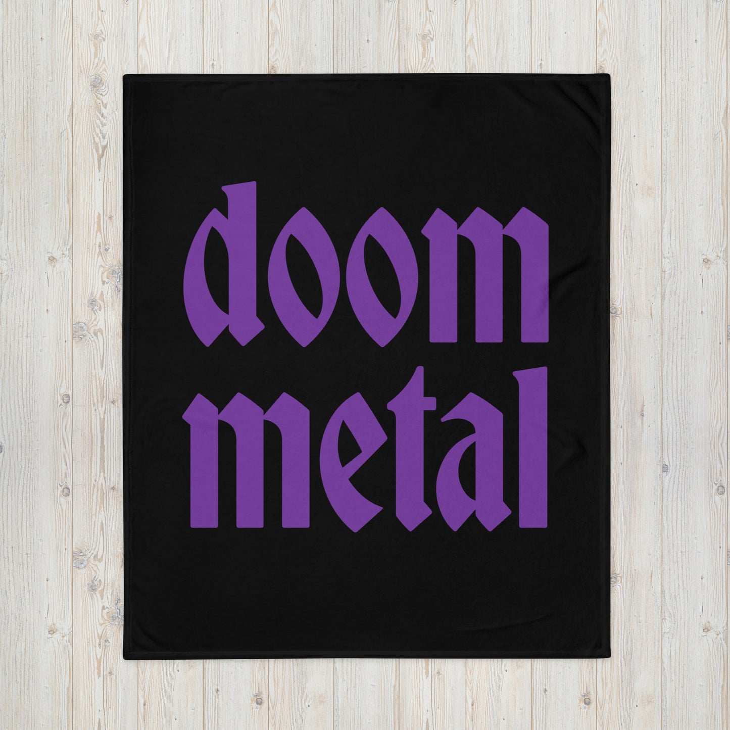 DOOM METAL Throw Blanket