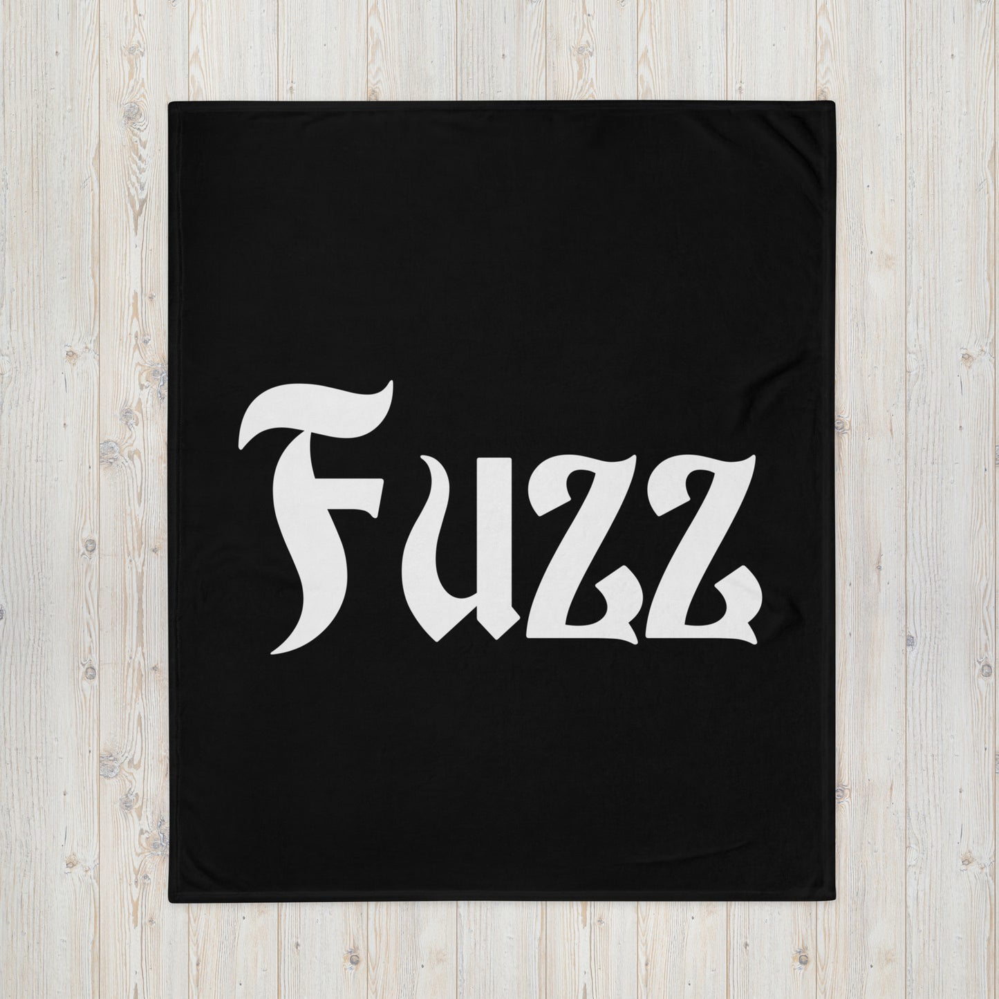 Fuzz Metal Throw Blanket