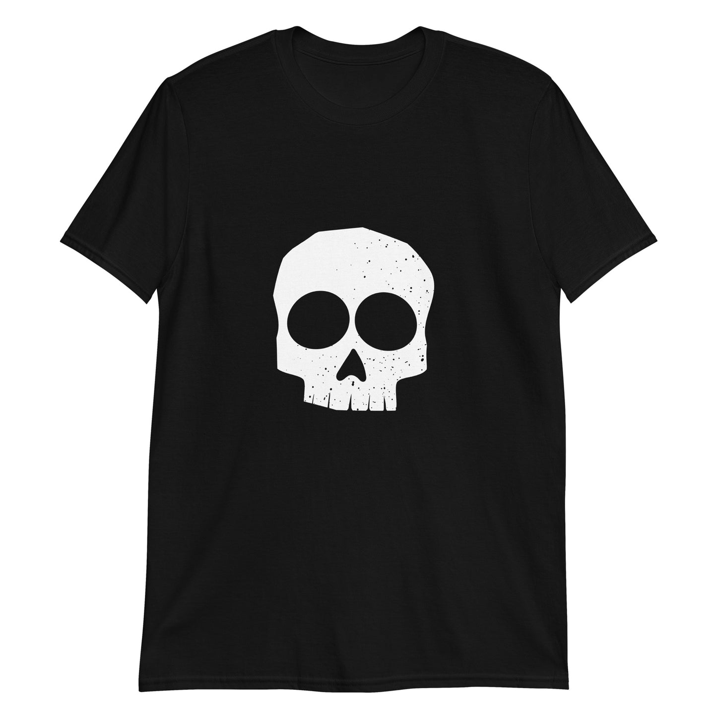 Gantro Gamer Whiite Skull Short-Sleeve Unisex T-Shirt